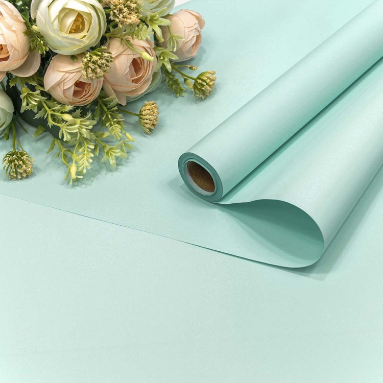 1638/7457 Плёнка 0,58*10м матовая "Корейская" 65мкм Голубой 1/30 1638/7457 Плёнка 0,58*10м матовая "Корейская" 65мкм Голубой 1/30