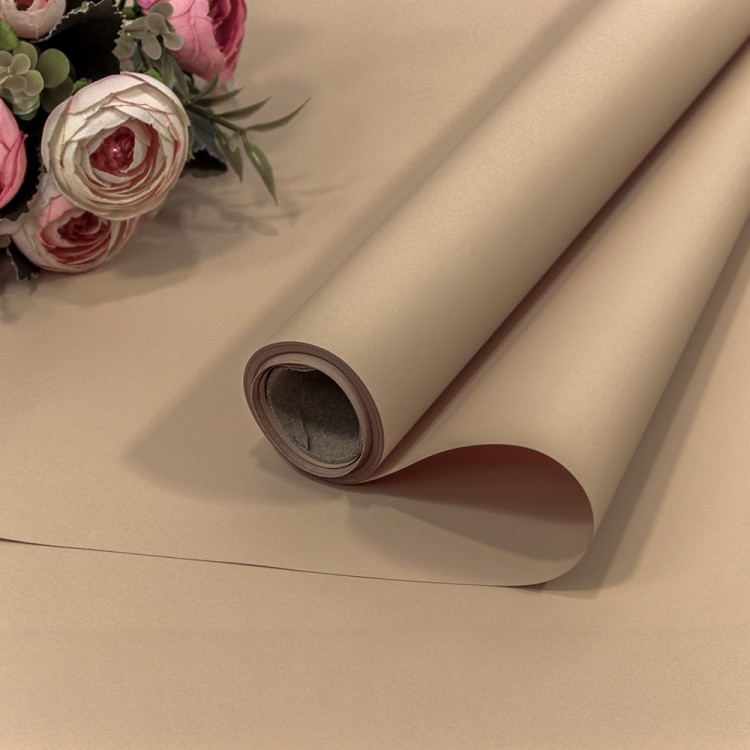 1638/7513 Плёнка 0,58*10м матовая "Корейская" 65мкм Желтовато-серый 1/30 1638/7513 Плёнка 0,58*10м матовая "Корейская" 65мкм Желтовато-серый 1/30