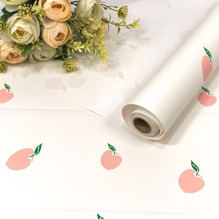 001388/3 Плёнка 0,58*10м матовая "Фрукты" 60мкм Белый-1 1/30 001388/3 Плёнка 0,58*10м матовая "Фрукты" 60мкм Белый-1 1/30