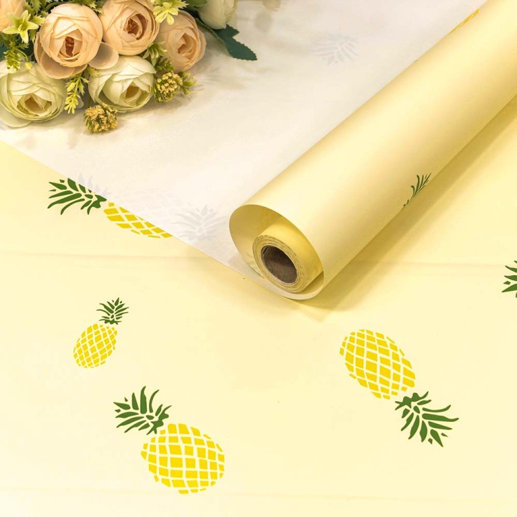 001388/5 Плёнка 0,58*10м матовая "Фрукты" 60мкм Бледно-жёлтый 1/30 001388/5 Плёнка 0,58*10м матовая "Фрукты" 60мкм Бледно-жёлтый 1/30
