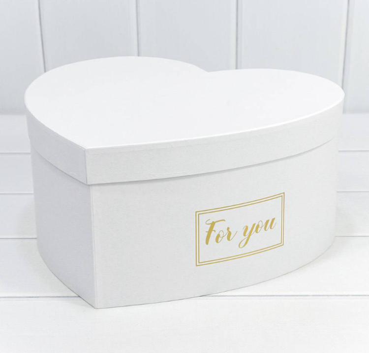 720960/3 Коробки "Сердце" Набор 1/8 32*31*15 Белый 1/8