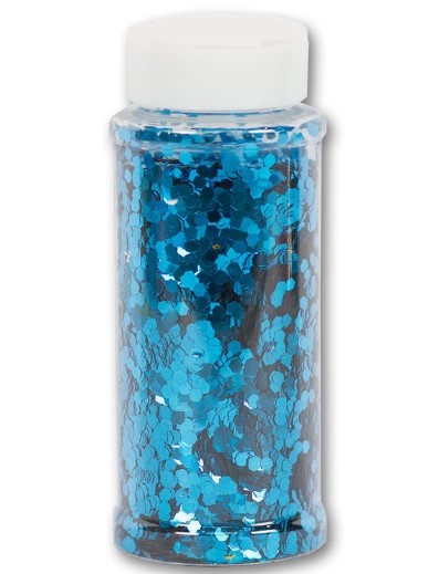 1501-4128 Блестки Конфетти д/декора голубые 90гр/G 1501-4128 Блестки Конфетти д/декора голубые 90гр/G